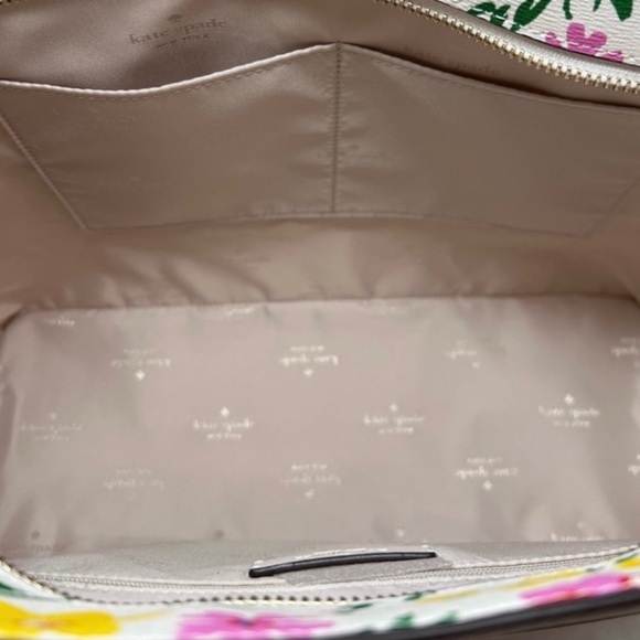 Kate Spade Large Tote Floral Garden Bouquet Multicolored - Picture 2 of 4